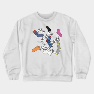 MisMatched Crewneck Sweatshirt